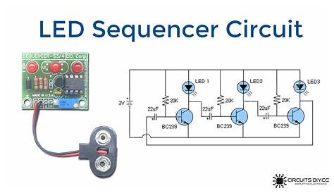 led sequencer circuit diagram