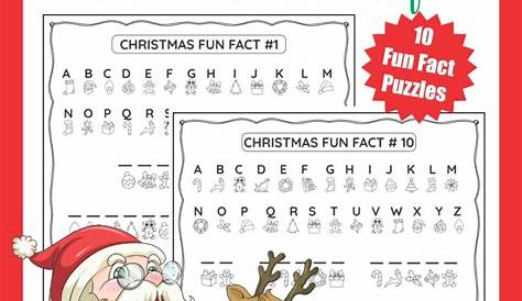 Christmas Secret Code Worksheet | AlphabetWorksheetsFree.com