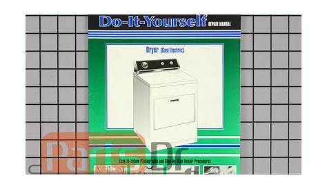 whirlpool dryer service manual