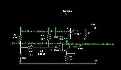 FREE CIRCUIT DIAGRAMS 4U: Simple Fm Transmitter Circuit Diagrams