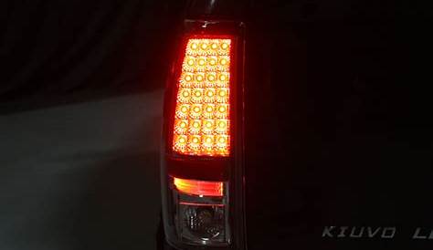 1999-2002 Chevy Silverado / 1999-2003 GMC Sierra LED Tail Lights - Red