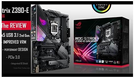 asus rog strix z390-e manual