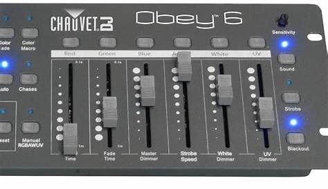 Chauvet DJ Obey 6 DMX Controller – AVECorp