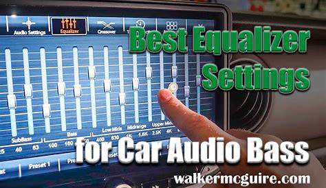 car audio equalizer settings