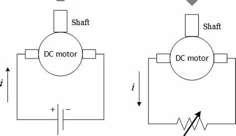 circuit diagram with motor