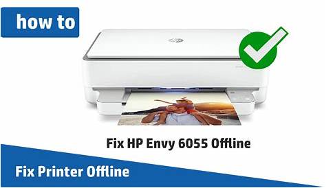 (Solved) How to fix HP Envy 6055 Printer Offline error?