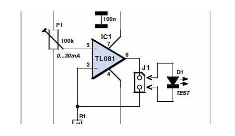 led strip tester circuit diagram
