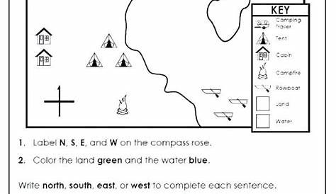 Free Printable Map Worksheets For 2nd Grade
