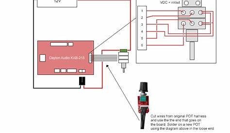 dual potentiometer wiring diagram