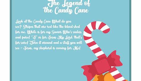 the story of the candy cane printable