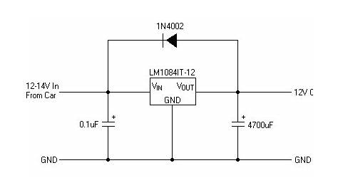 Simple 12V 5A power supply Regulator Circuit Diagram | Electronic