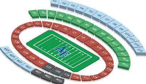 falcon stadium seating chart