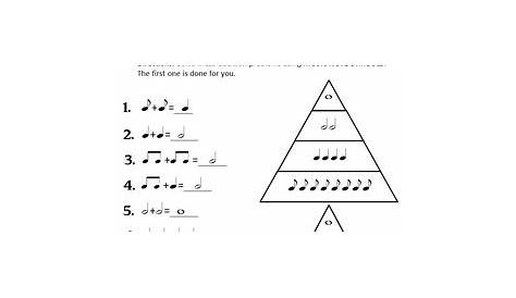 Musical Math: Counting Beats 4 Basic Notes, Bulletin Board plus