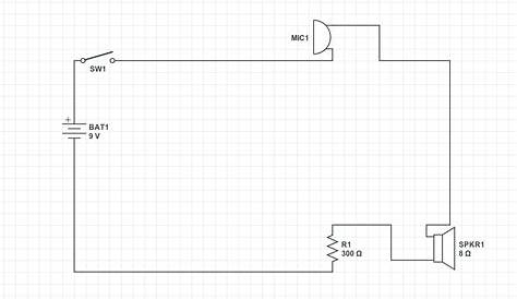 mini speaker circuit diagram