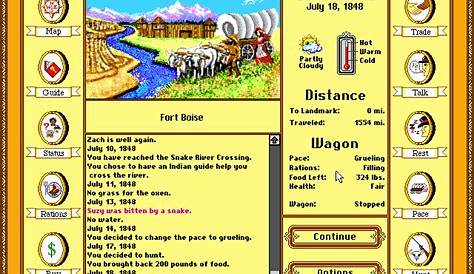 Play The Oregon Trail Deluxe and 2K+ Old Games Online - Missed Prints