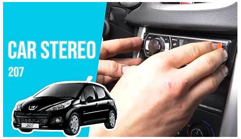 How to install the car stereo PEUGEOT 207 📻 - YouTube