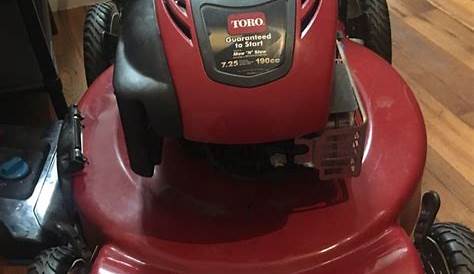 toro mow n stow 163cc manual