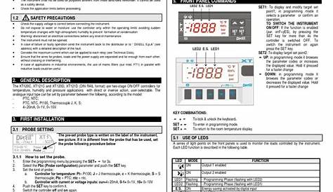 Dixell 121C Controller | PDF | Power Supply | Parameter (Computer