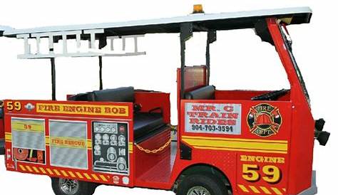 Fire Truck Golf Cart for sale from United States