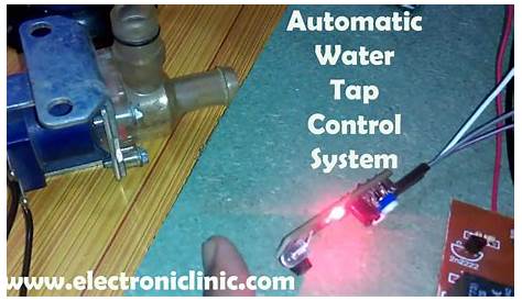 automatic water tap sensor