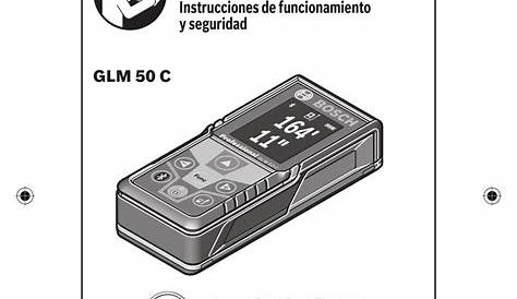 bosch glm 50 c manual