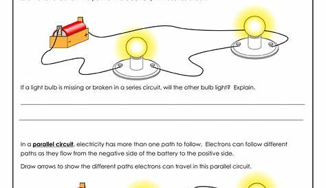 Series And Parallel Circuits Worksheet With Answers - Promotiontablecovers