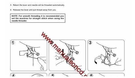 Singer 7258 Sewing Machine Instruction Manual