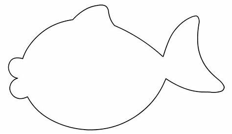 simple fish template printable