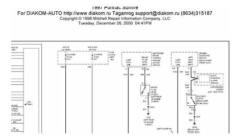 2000 pontiac sunfire radio wiring diagram