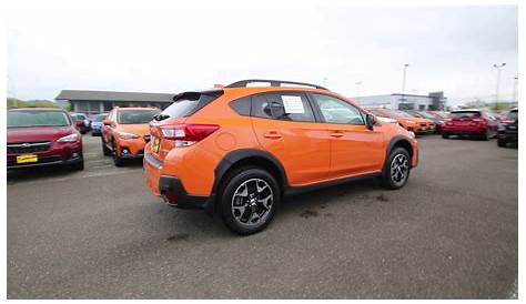 2018 Subaru Crosstrek 2.0i Premium | Sunshine Orange | JH319130 Tacoma