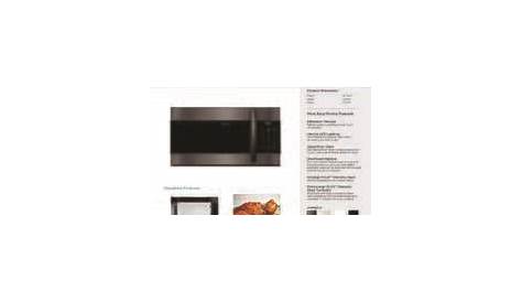 Frigidaire FGMV176NTF Gallery Series 30 Inch Stainless Steel Over the