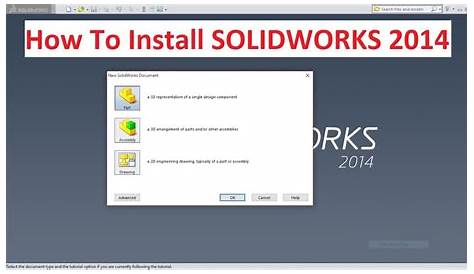 How to Install SOLIDWORKS 2014 in Window 10 - YouTube