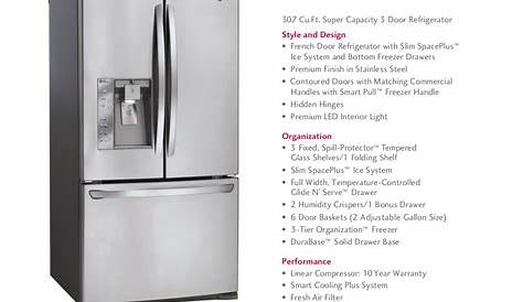 Download free pdf for LG LFX31925ST Refrigerator manual
