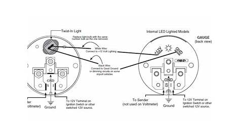 Autometer Trans Temp Gauge Wiring