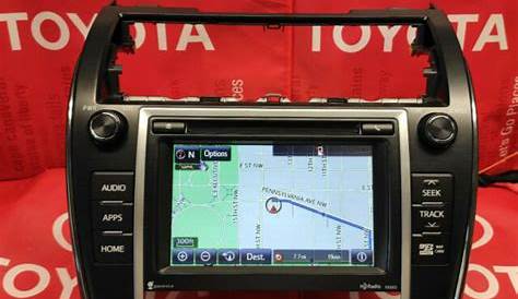 2014 14 Toyota Camry Factory Entune GPS Navigation Radio Upgrade XM SD