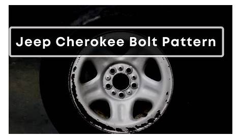 Jeep Cherokee Bolt Pattern - For ALL Models (1984-2023)