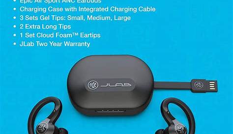 jlab wireless earbuds manual