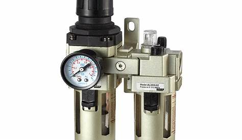 HOSEMART 3/8" Inch BSP Pneumatic FRL Unit (Air Filter + Regulator