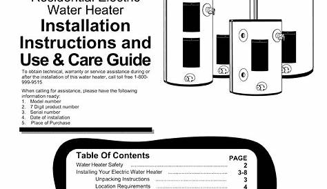 Wiring An Electric Water Heater Diagram - Database - Wiring Collection