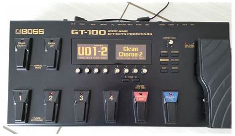 Boss GT-100 - Audiofanzine