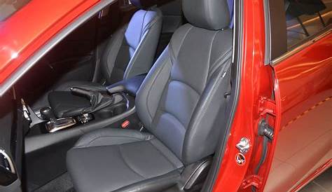 Mazda 3 – now with leather seats for no extra charge Mazda3_Leather