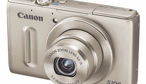 Canon PowerShot S100 Digital ELPH Manual User Guide and Specification