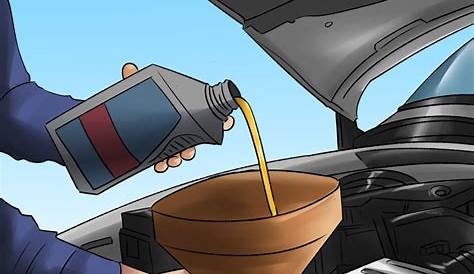 how to change oil on car diagram