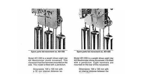 hermle 451-050h service manual