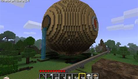 how to make spheres in minecraft
