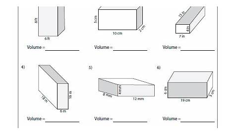 volume of two rectangular prisms worksheet