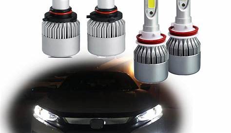 High & Low Beam Combo LED Headlight Bulbs For Honda Accord 2016-2017 | eBay