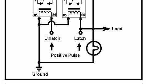 Wiring Diagram For A Latching Relay - Wiring Diagram