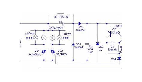 silicon controlled rectifier circuit diagram