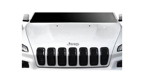 2015 jeep cherokee grill inserts